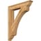 Ekena Millwork Legacy Traditional Rough Sawn Bracket, Western Red Cedar, 6"W x 38"D x 46"H BKT06X38X46LEC01RWR - alternate 1